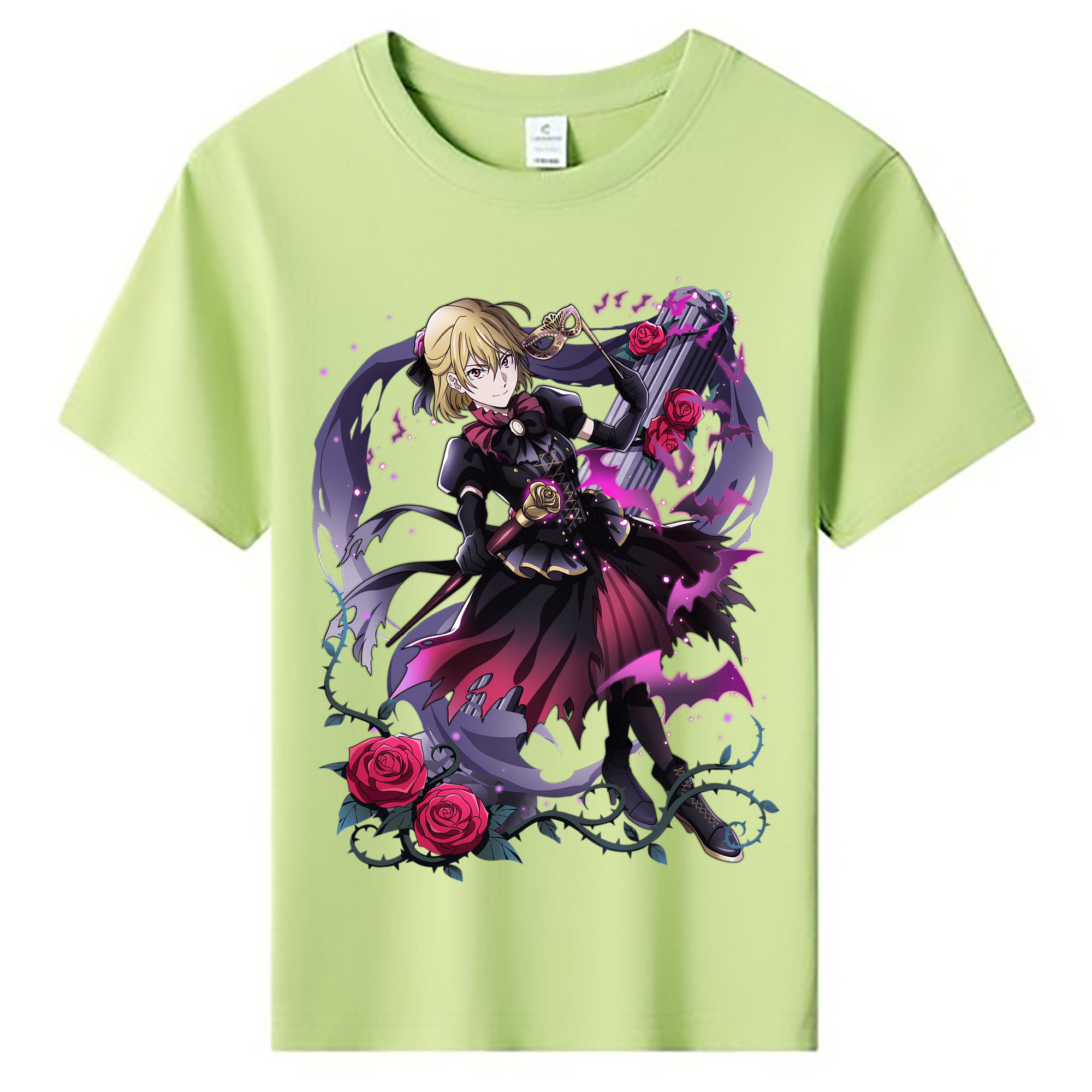 （画像用） 文豪ストレイドッグス Bungo Stray Dogs 綿100％キッズTシャツ（フロントプリント）